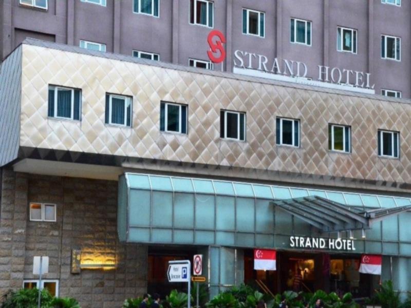Strand Hotel Singapur Exteriér fotografie